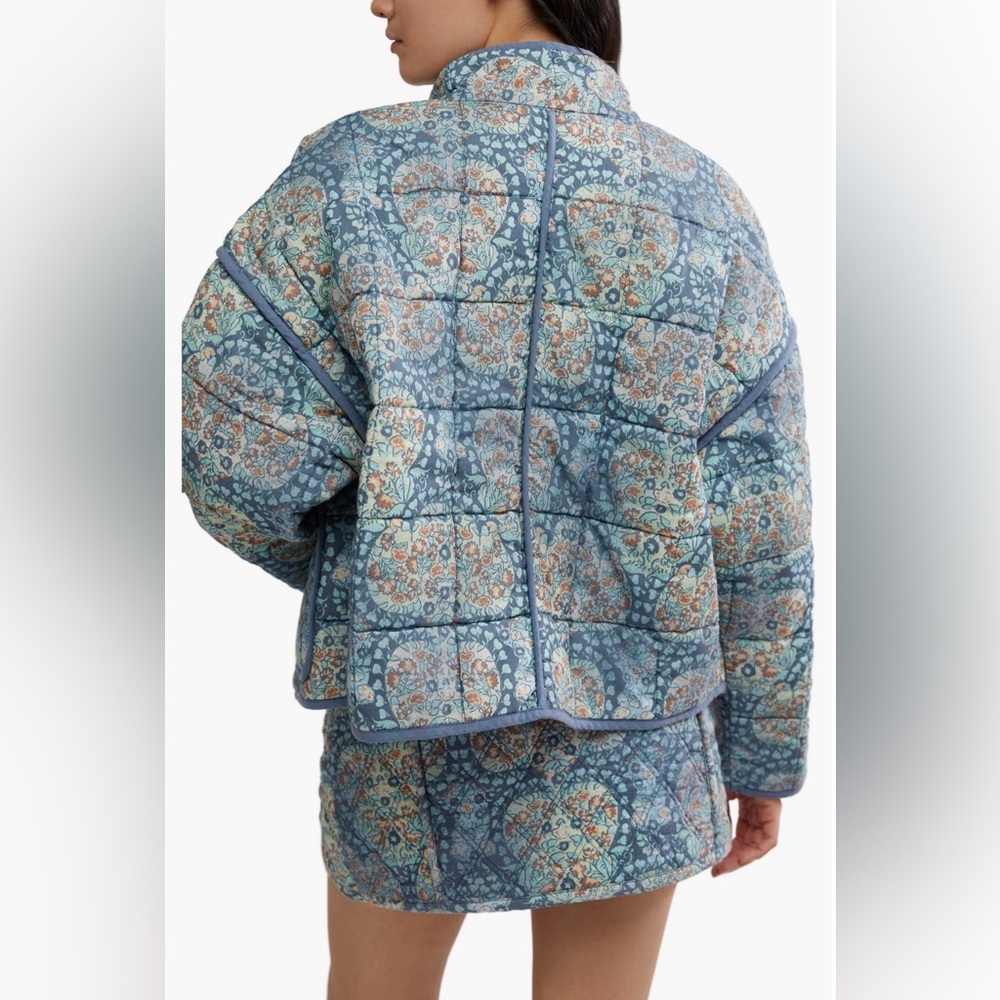 Free People jacket & skirt set. - Picture 3 of 5